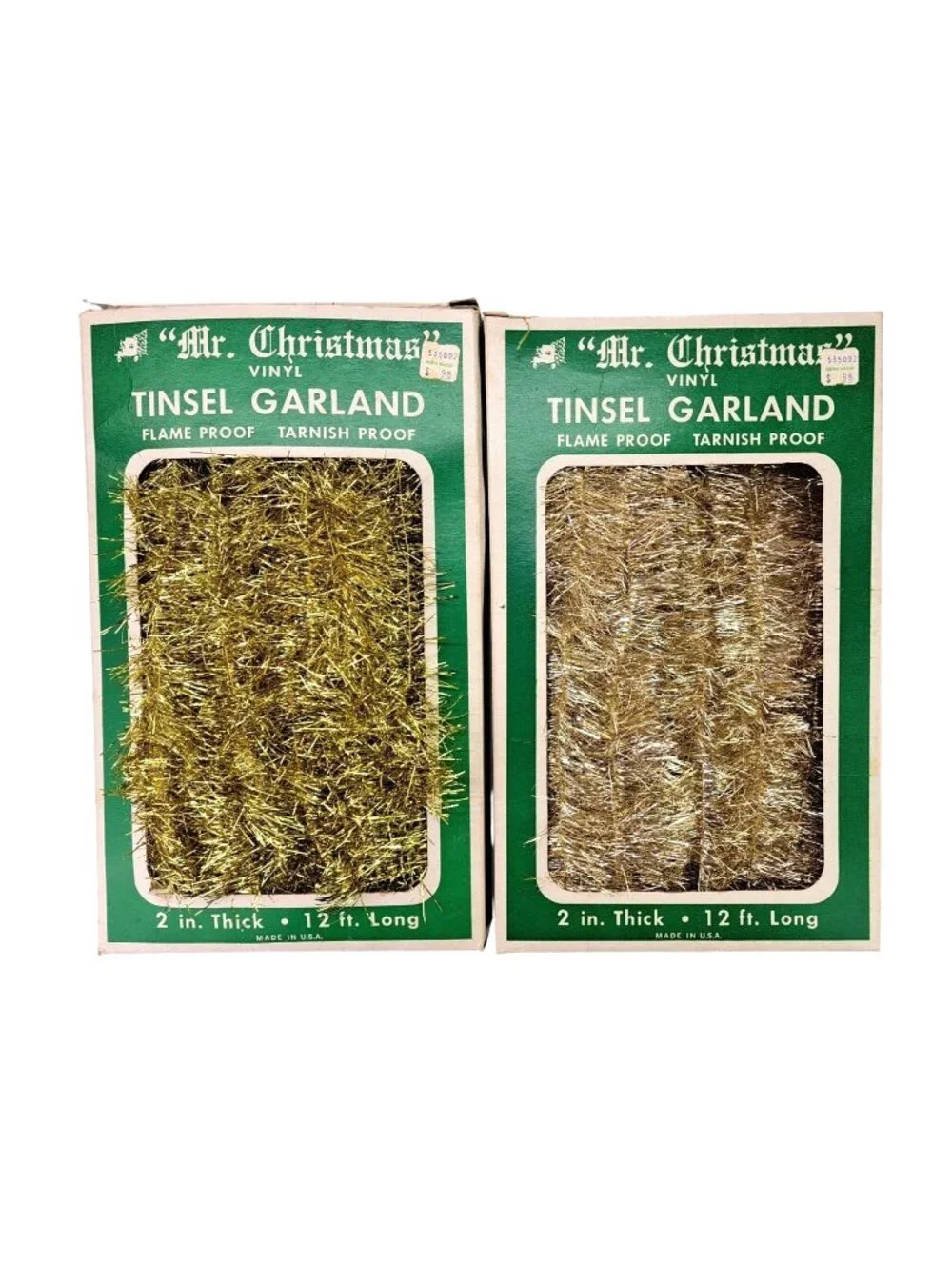 Vintage Mr. Christmas Vinyl Tinsel Garland 2